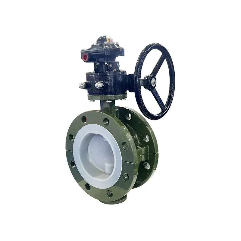 Fluorine-lined Butterfly Valve best Fluorine-lined Butterfly Valve best